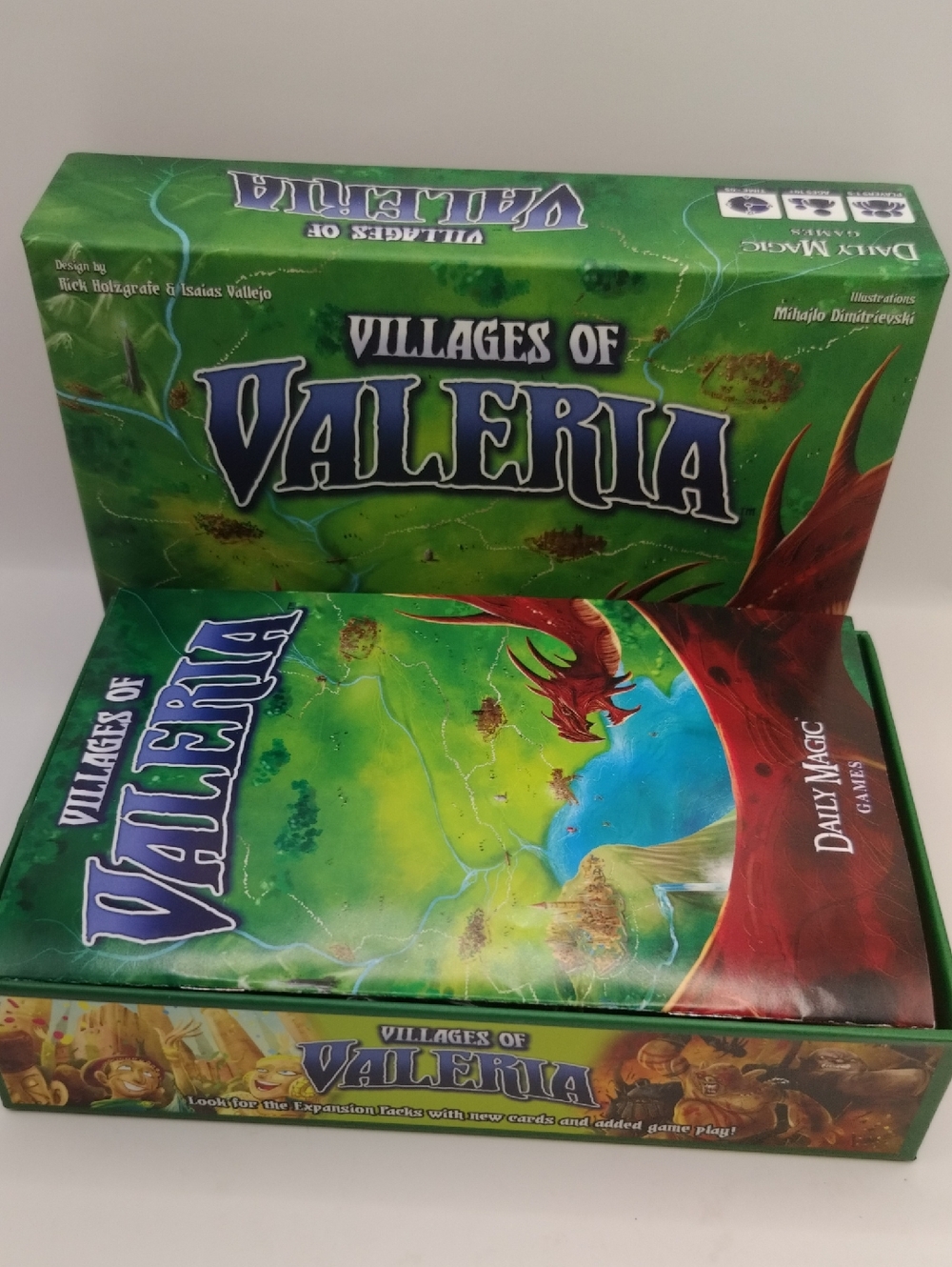 Villages of Valeria Deck Building Fantasy Card Game 1st Edition 2016 RARE - Picture 13 of 16